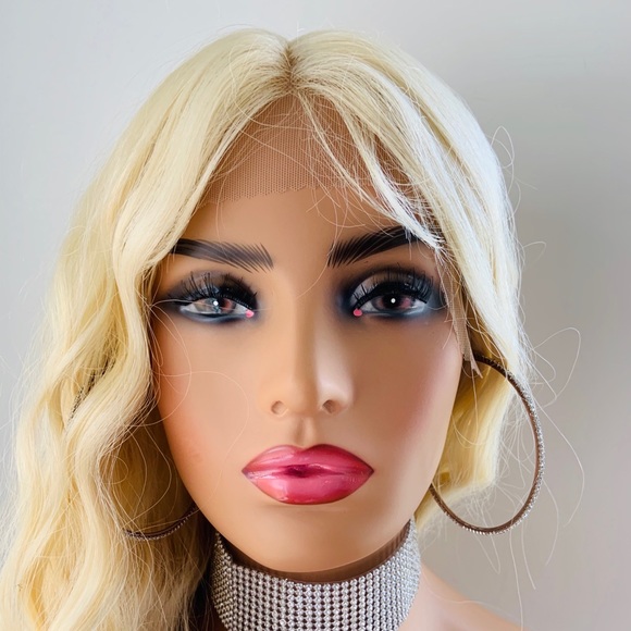 Long Gorgeous Blonde Lace Front Synthetic Wig for Everyday Wear or Events - Picture 5 of 14